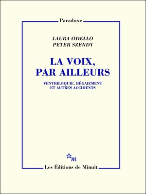 cover image of La Voix, par ailleurs